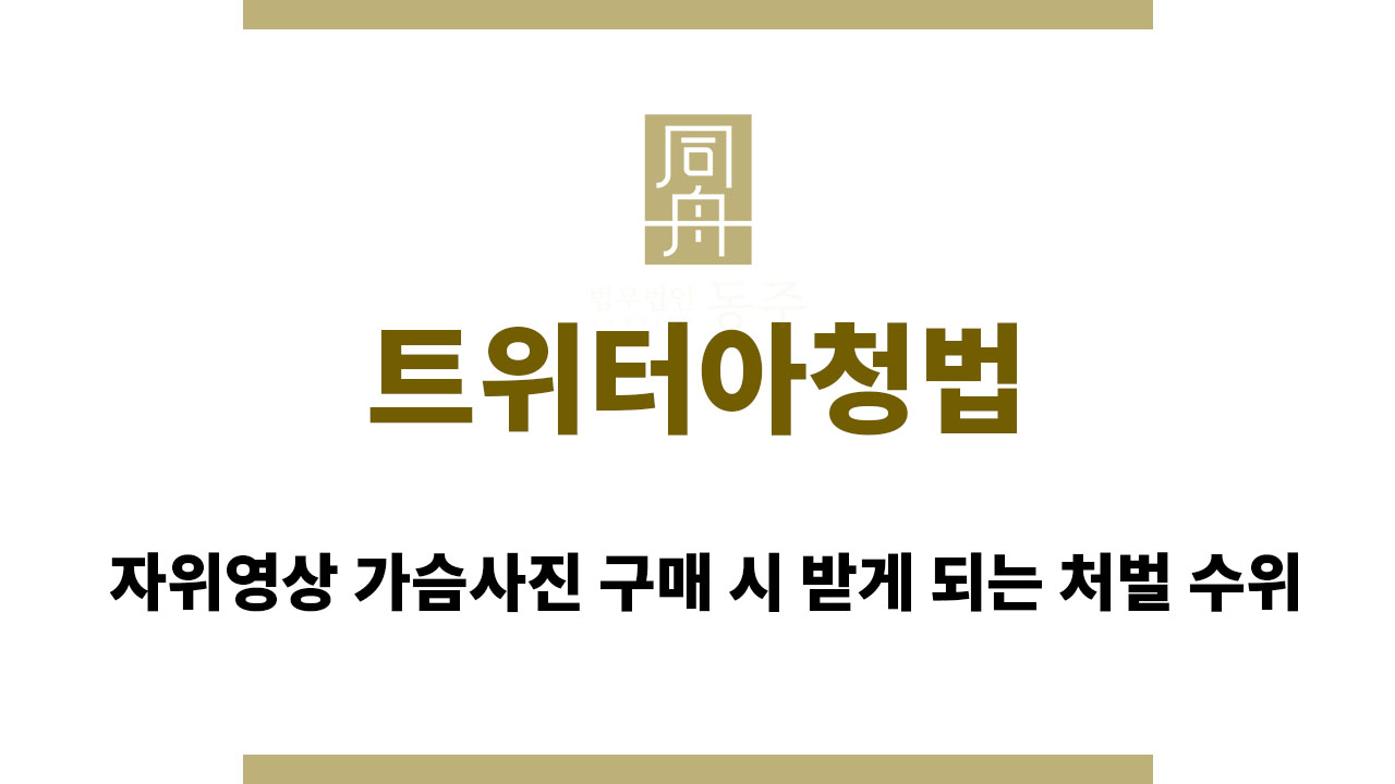 트위터아청법