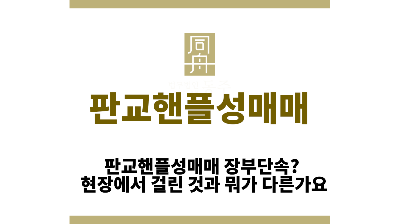 판교핸플성매매